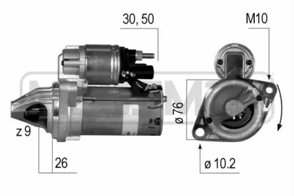 Стартер MESSMER 220539