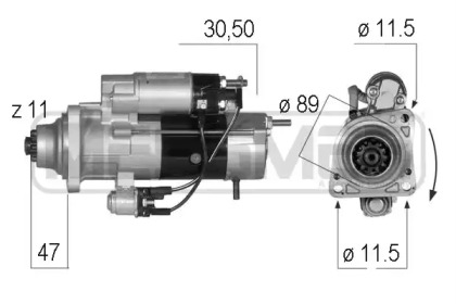 Стартер MESSMER 220559