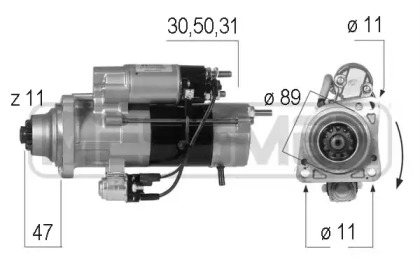 Стартер MESSMER 220560