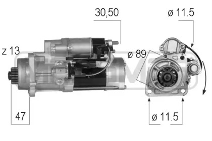 Стартер MESSMER 220566