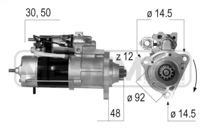 Стартер MESSMER 220569