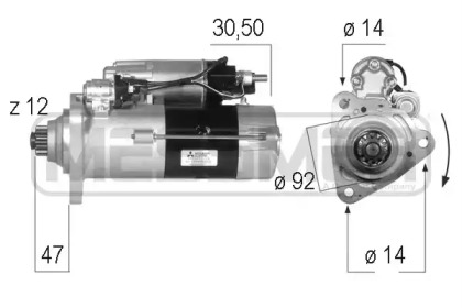 Стартер MESSMER 220575