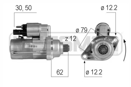 Стартер MESSMER 220586