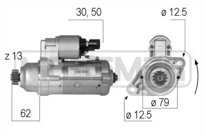 Стартер MESSMER 220591