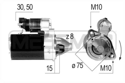 Стартер MESSMER 220644