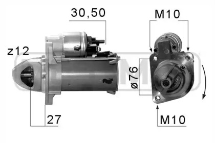 Стартер MESSMER 220655