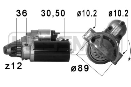 Стартер MESSMER 220681