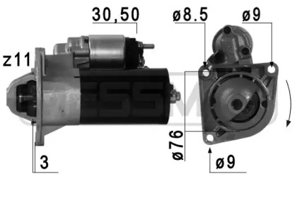 Стартер MESSMER 220687