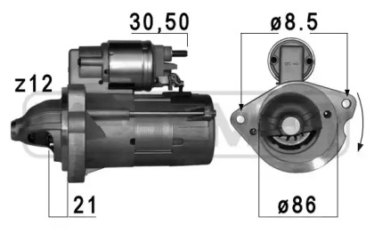 Стартер MESSMER 220688