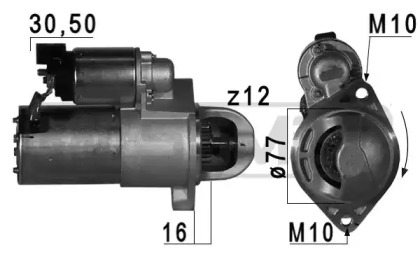 Стартер MESSMER 220743