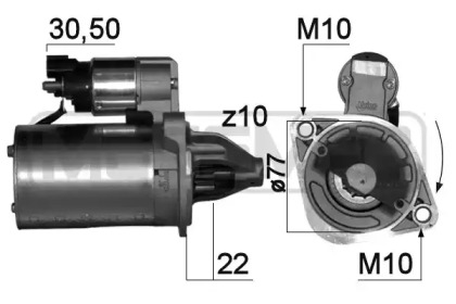 Стартер MESSMER 220745