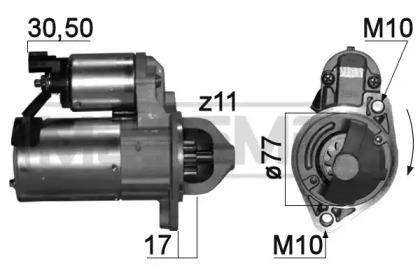 Стартер MESSMER 220778