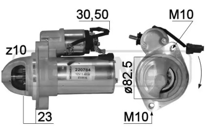 Стартер MESSMER 220784