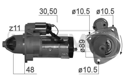 Стартер MESSMER 220792