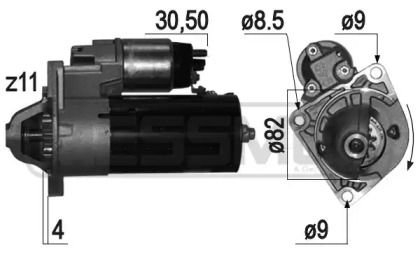 Стартер MESSMER 220806