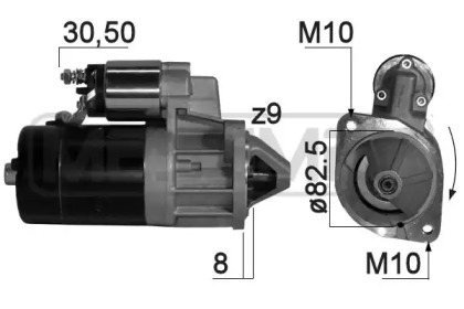 Стартер MESSMER 220822