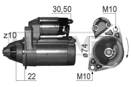 Стартер MESSMER 220829