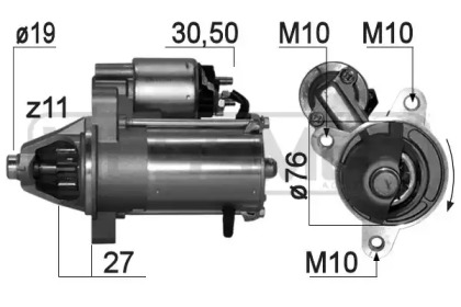 Стартер MESSMER 220833