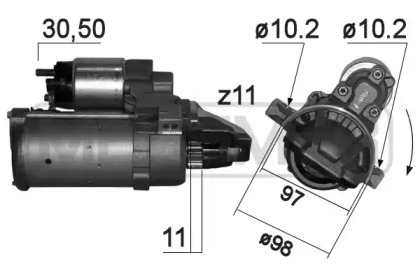 Стартер MESSMER 220837