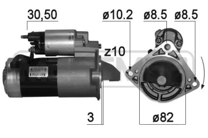 Стартер MESSMER 220855