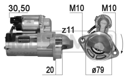 Стартер MESSMER 220863