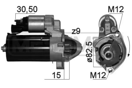 Стартер MESSMER 220870