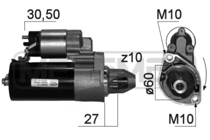 Стартер MESSMER 220872