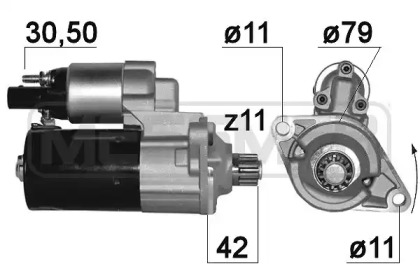 Стартер MESSMER 220886