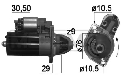 Стартер MESSMER 220908