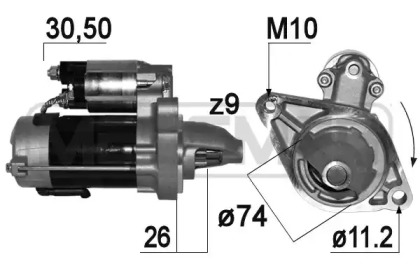 Стартер MESSMER 220939