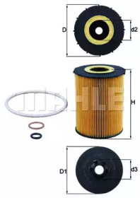 Фильтр KNECHT OX 636D