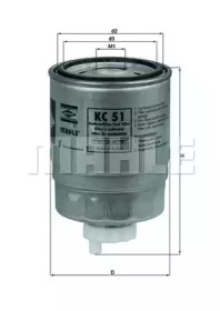 Фильтр KNECHT KC 51