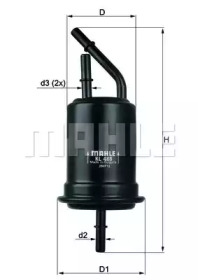 Фильтр KNECHT KL 488