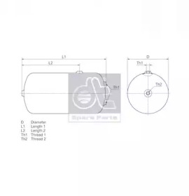 Резервуар DT Spare Parts 2.44354