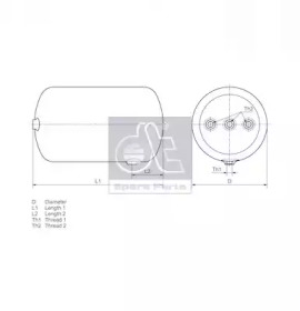 Резервуар DT Spare Parts 3.70120