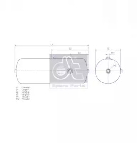 Резервуар DT Spare Parts 5.70069