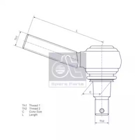 Шарнир DT Spare Parts 1.19149