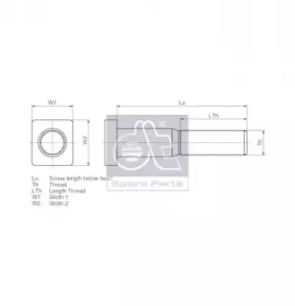 Болт DT Spare Parts 1.17028