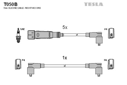 Комплект электропроводки TESLA T050B