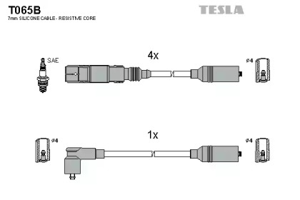 Комплект электропроводки TESLA T065B