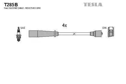 Комплект электропроводки TESLA T285B