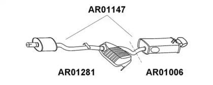 Амортизатор VENEPORTE AR01006