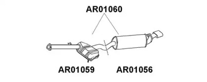 Амортизатор VENEPORTE AR01060