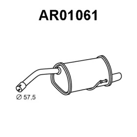 Амортизатор VENEPORTE AR01061