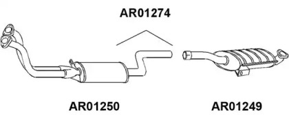 Амортизатор VENEPORTE AR01249