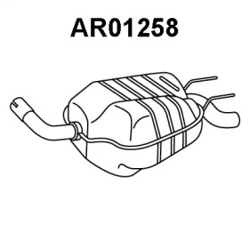 Амортизатор VENEPORTE AR01258