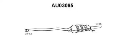 Амортизатор VENEPORTE AU03095