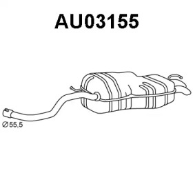 Амортизатор VENEPORTE AU03155