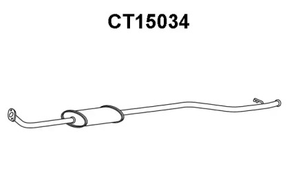 Амортизатор VENEPORTE CT15034