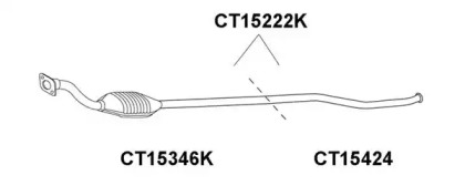 Трубка VENEPORTE CT15424